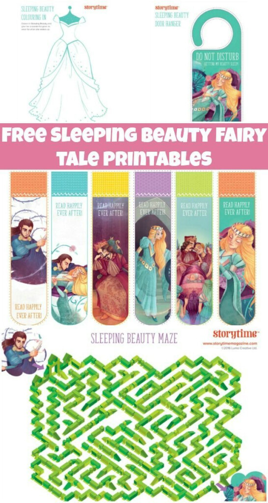 Free Sleeping Beauty Fairy Tale Printables From Storytime Fairy Tale 