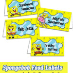 Free Spongebob Birthday Printables Printable Blog