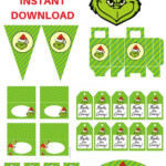 FREE The Grinch Christmas Party Printable In 2021 Grinch Christmas