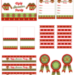 Free Ugly Sweater Party Printables Catch My Party