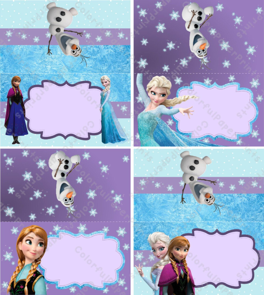 Frozen Party Food Labels Free Frozen Party Disney Frozen Party 