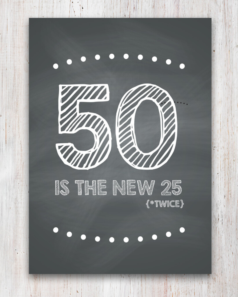 Funny 50Th Birthday Cards Printable Free Bitrhday Gallery