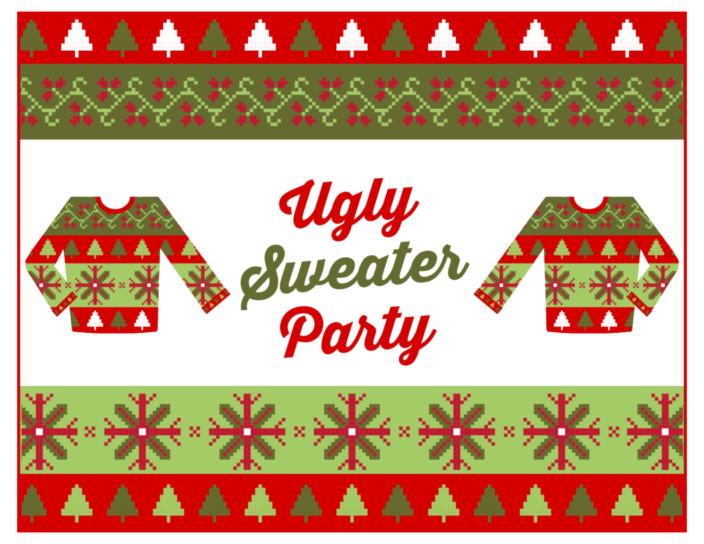 Funny Christmas Sweater Print Clipart 20 Free Cliparts Download 