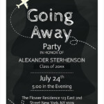 Going Away Party Flyer Template Collection