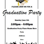 Graduation Party Invitations Templates Free 2016