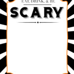 Halloween Party Invitation Template Printable Printable Templates