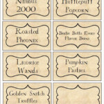 Harry Potter Inspired Food Labels In 2020 Harry Potter Printables