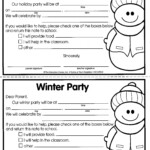 Holiday Party Winter Party Classroom Invitations School Christmas