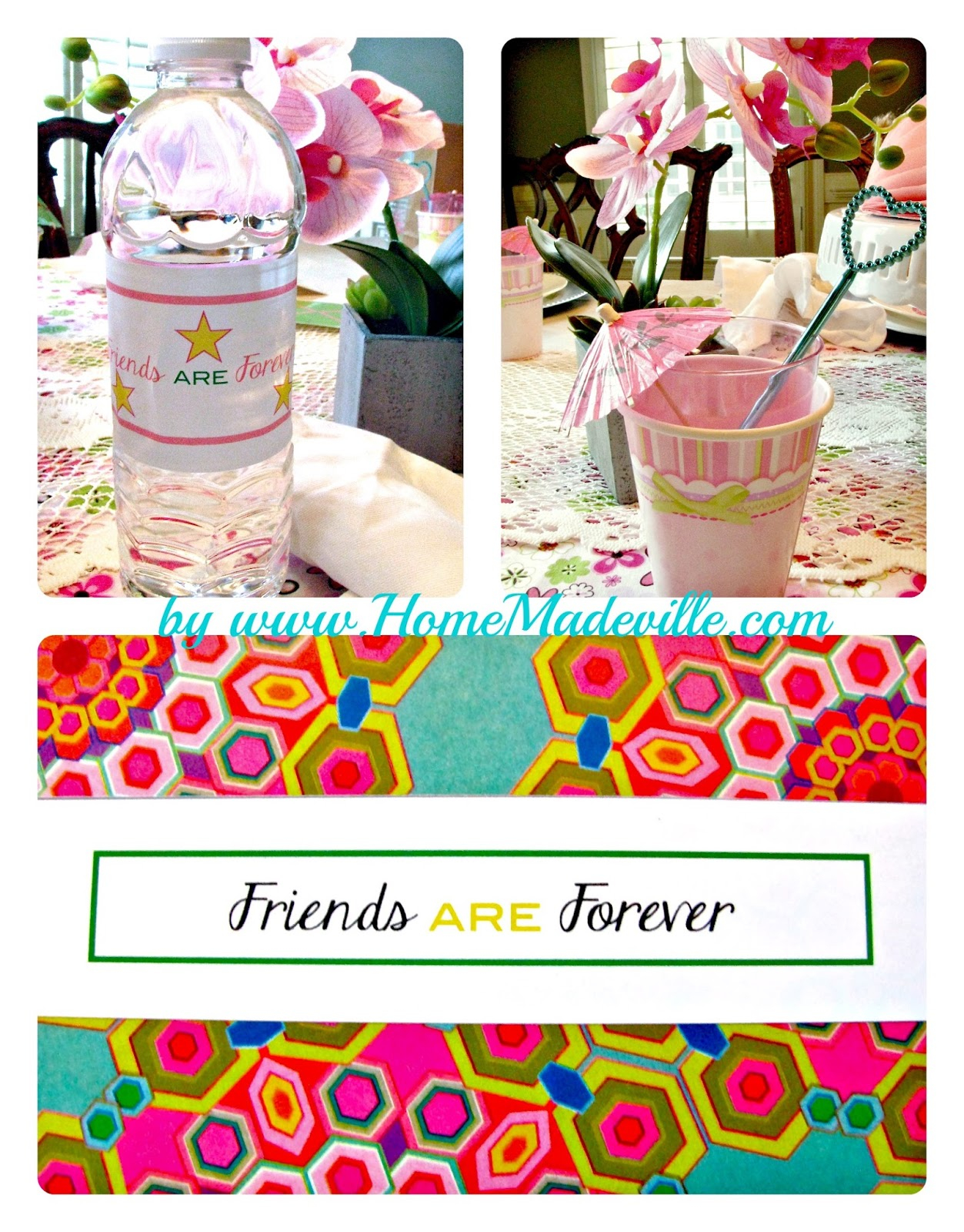 HomeMadeville Your Place For HomeMade Inspiration Pink Green 