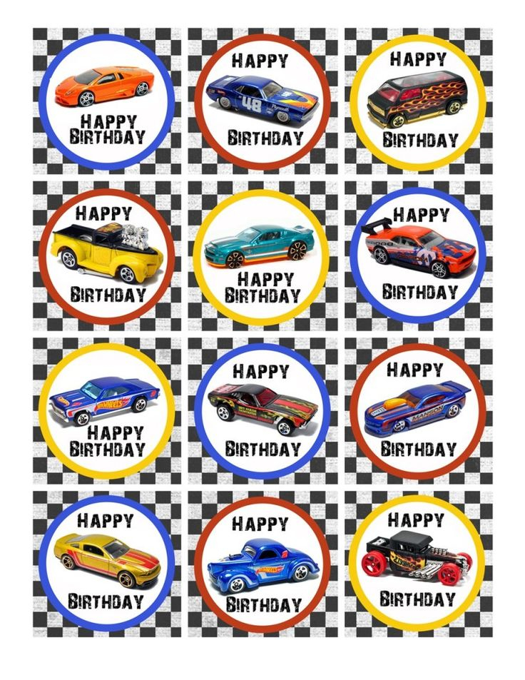 Hot Wheels Birthday Party Pack Free Printables Hot Wheels Birthday