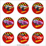 Hot Wheels Cupcake Toppers Templates Download Hundreds FREE PRINTABLE