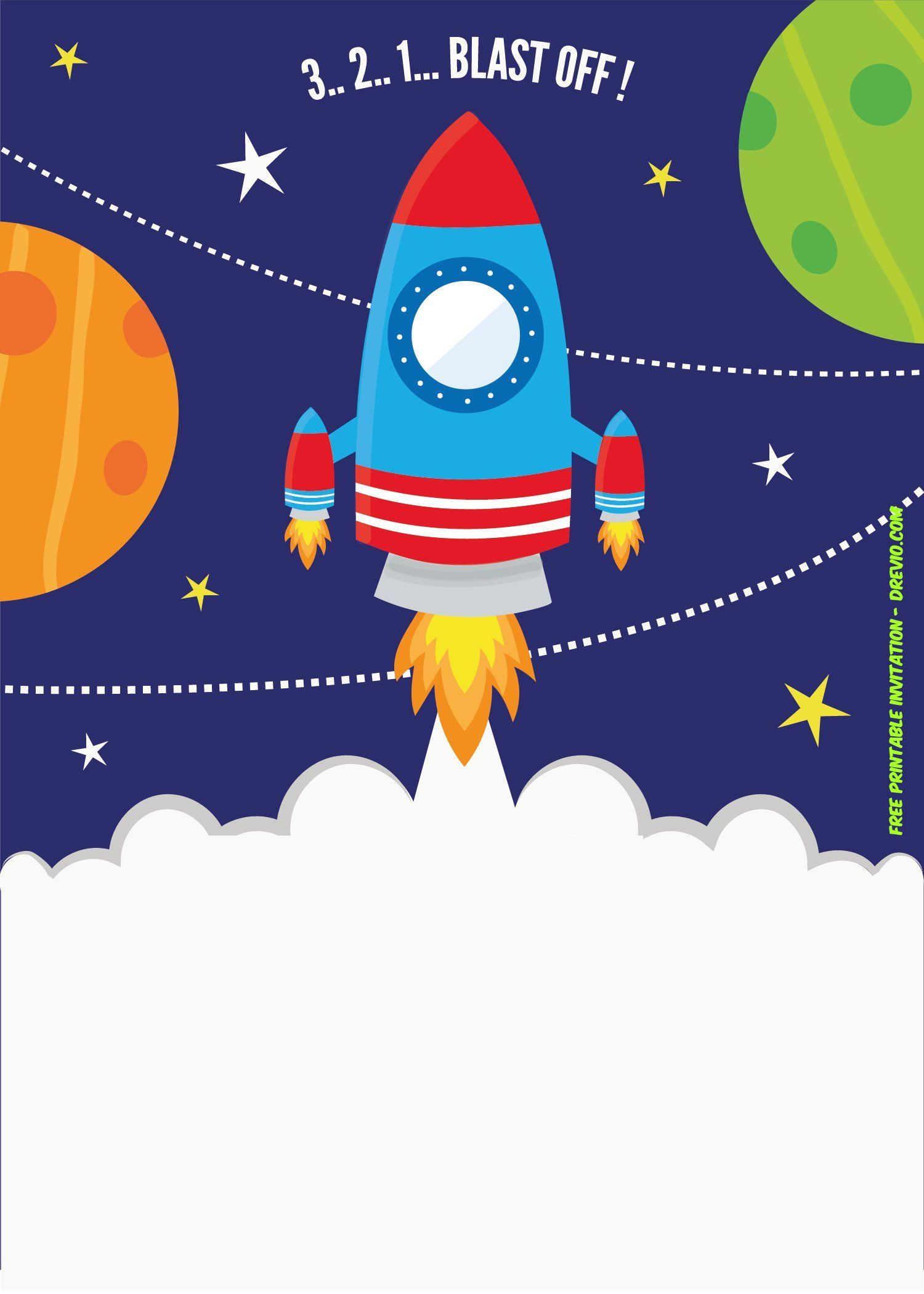 Ideias De Convite Para A Festa Astronauta Super Festa Infantil 