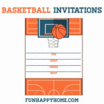 Inspirational Basketball Ticket Invitation Template Free In 2020 With