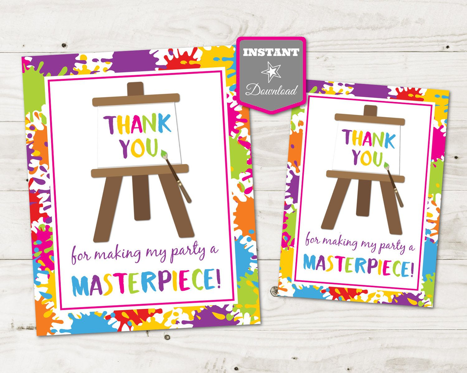 INSTANT DOWNLOAD Printable Art 5x7 And 8x10 Thank You For Making My