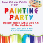 Invite And Delight Painting Party