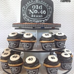 Jack Daniels Inspired Cake And Cupcakes Wrappers From EZ Party