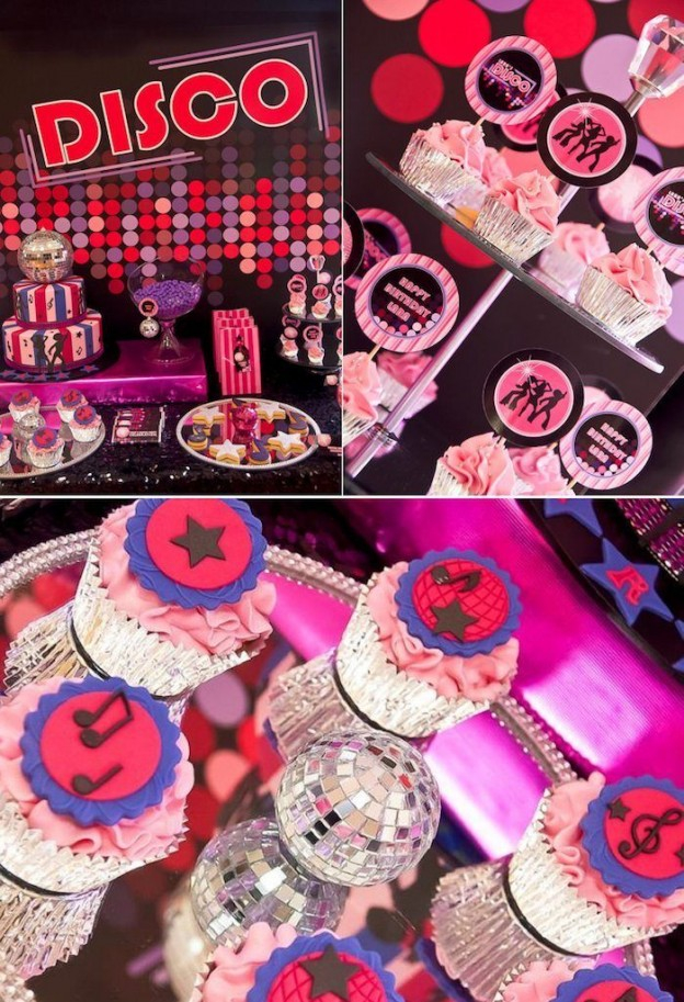 Kara s Party Ideas Pink Disco Teen Tween Girl Birthday Party Planning