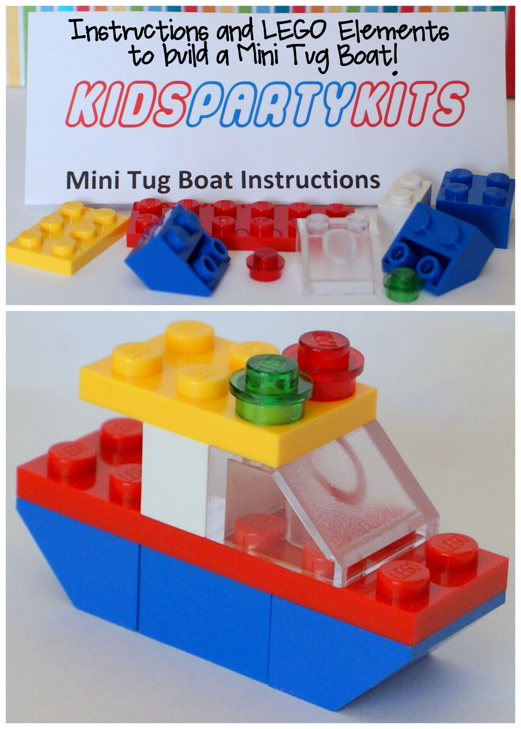 LEGO Party Favor Kit To Build A Boat Https www etsy listing 