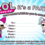 LOL Dolls Party Invitation Thumb Childrens Entertainer Parties