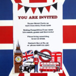 London Themed Invitations Google Search Birthday Party Printables