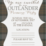 Looking For Free Printable Outlander Premiere Party Decorations And