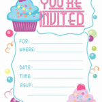 Lovely Birthday Party Invitation Card Template Birthday Invitation