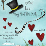 Mad Hatters Tea Party Invitation Template Free Anivers rio