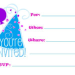 Make Free Printable Party Invitations Invitation Design Blog