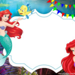 Mermaid Birthday Card Printable Birthday Girl