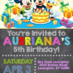 Mickey And Minnie Party Invitations Unique Mickey Mouse Clubhous