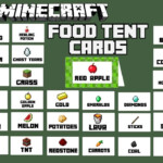 Minecraft Printable Food Labels Google Search Minecraft Food Diy