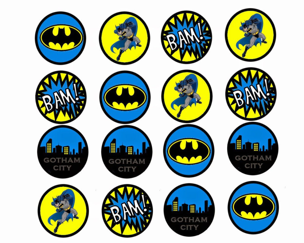 Mini Kit De Batman Para Imprimir Gratis Birthday Party Printables 