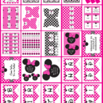 Minnie Mouse Party Printables Invitations Decorations Pink