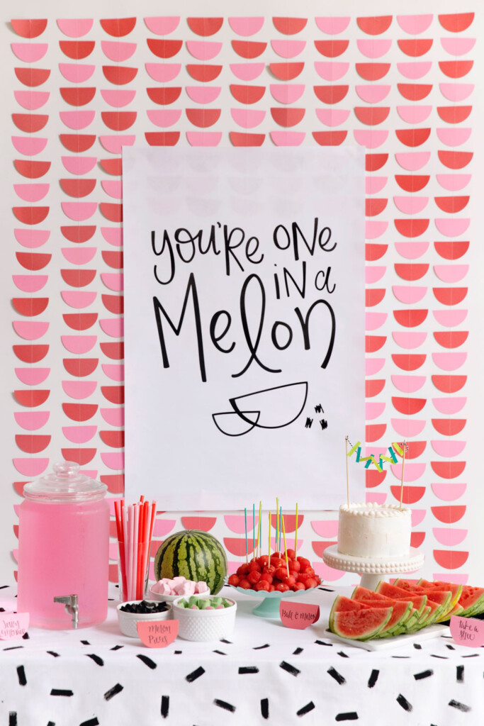 Moden Watermelon Party Theme Party Ideas Tell Love And Party