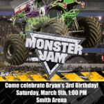 Monster Jam Invitation Monster Jam Party Printables Monster Truck