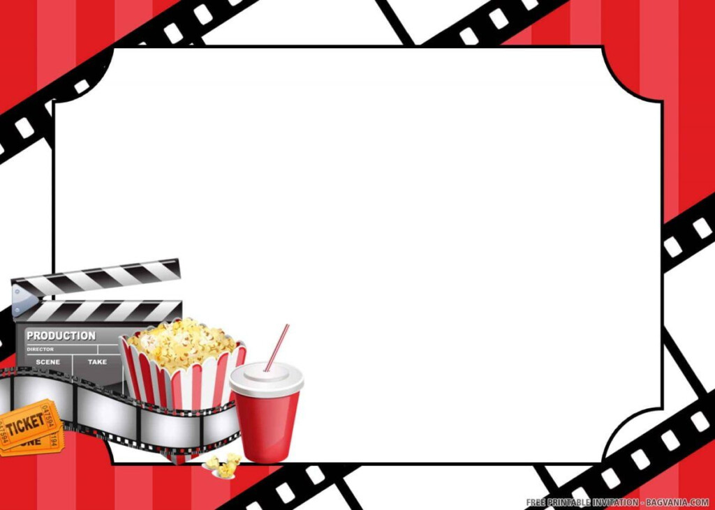 Movie Party Invitations Free Printable Party Invitations Templates 