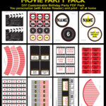 Movie Party Printables Invitations Decorations