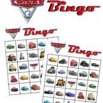 Musings Of An Average Mom Cars 3 Bingo