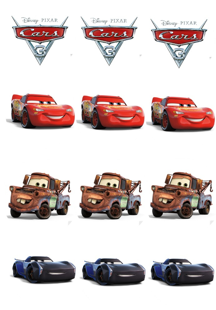 Musings Of An Average Mom Cars 3 Cupcake Toppers