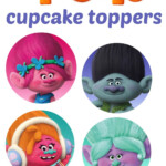 Musings Of An Average Mom Trolls Cupcake Toppers