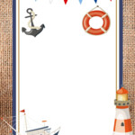 Nautical Party Invitation Templates Free