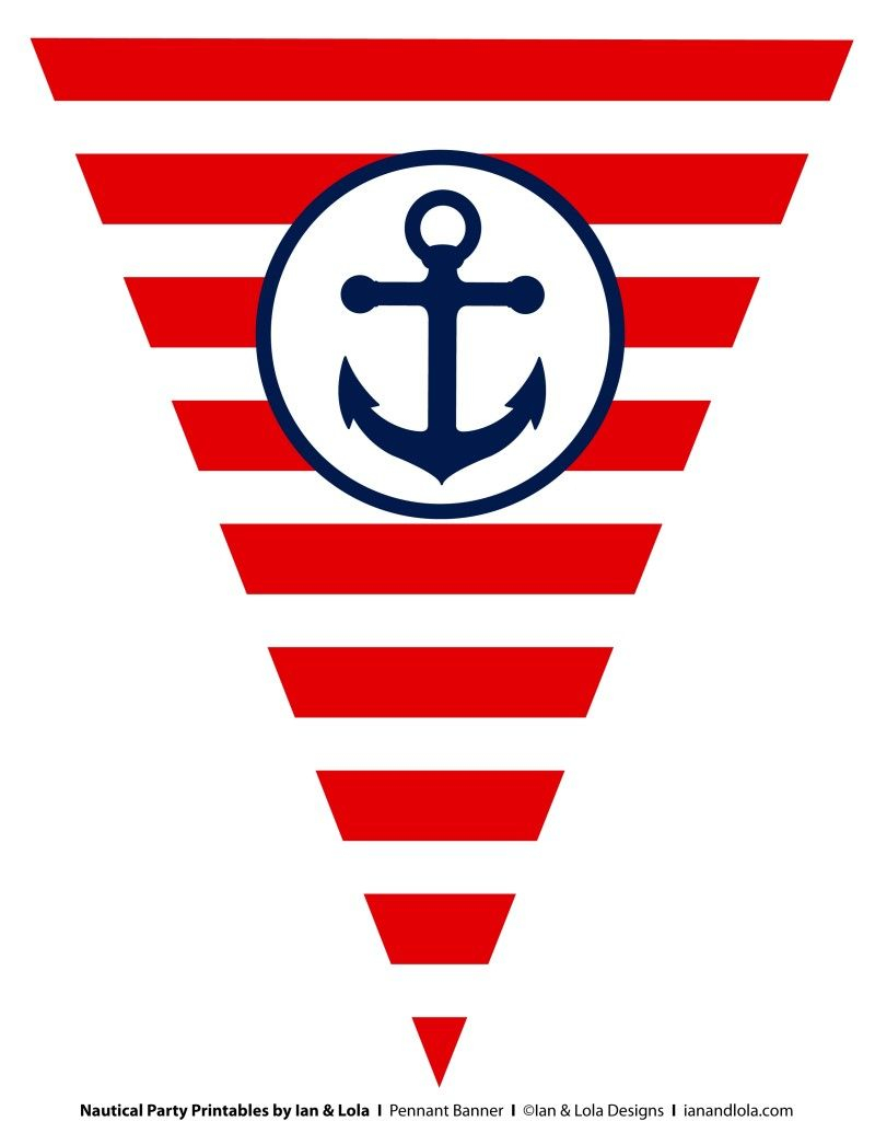 Nautical Party Printables