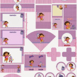 Oh My Fiesta In English Dora The Explorer Free Printable Kit