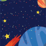 Outer Space Birthday Party Free Invitations Party With Unicorns