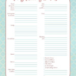 Party Planning 2 Printable Party Planner Template Free Printable