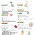 Party Planning Template FREE Birthday Party Checklist