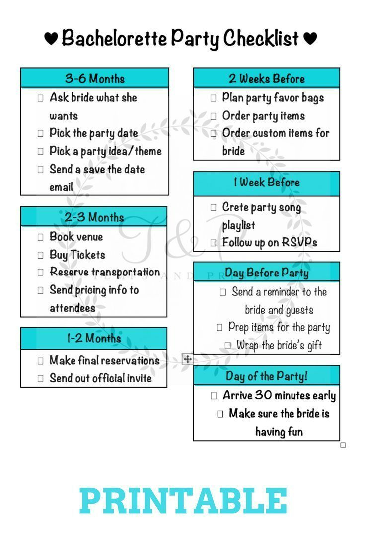 Pin By Destinee Kafka On Wedding In 2020 Bachelorette Party Checklist 