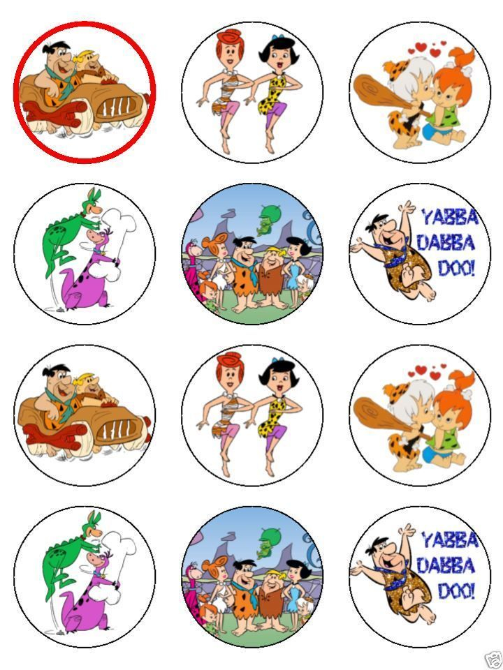 Pin On Flintstones Printables