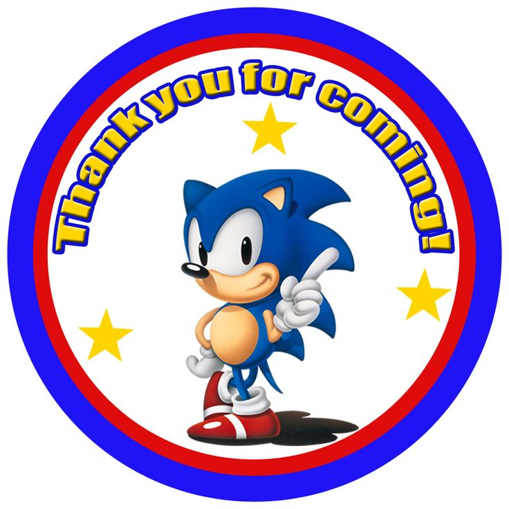 Pin On Sonic The Hedgehog Printables