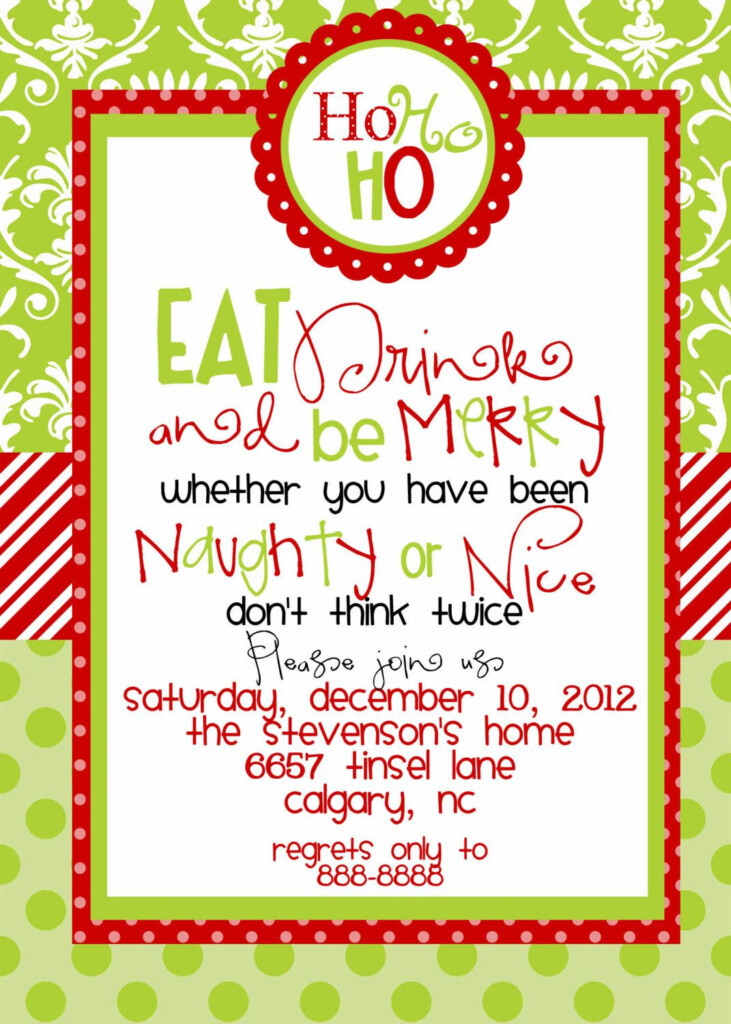 Please Wait Christmas Party Invitation Wording Company Christmas 